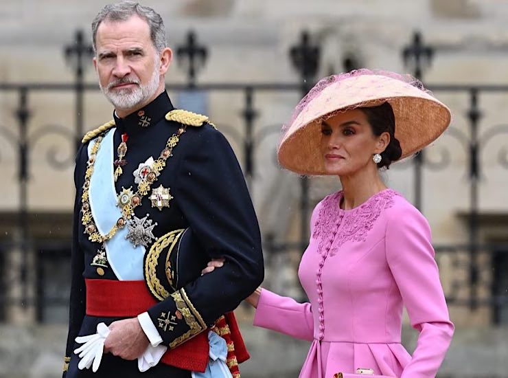 Letizia e Felipe di Spagna