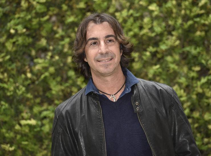 Marco Mazzoli giacca pelle nera