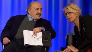 Maurizio Costanzo e Maria de Filippi