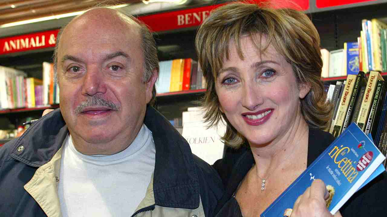 Lunetta Savino con Lino Banfi