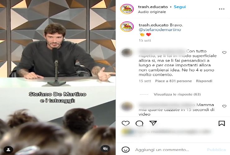 Stefano del Martino si è pentito
