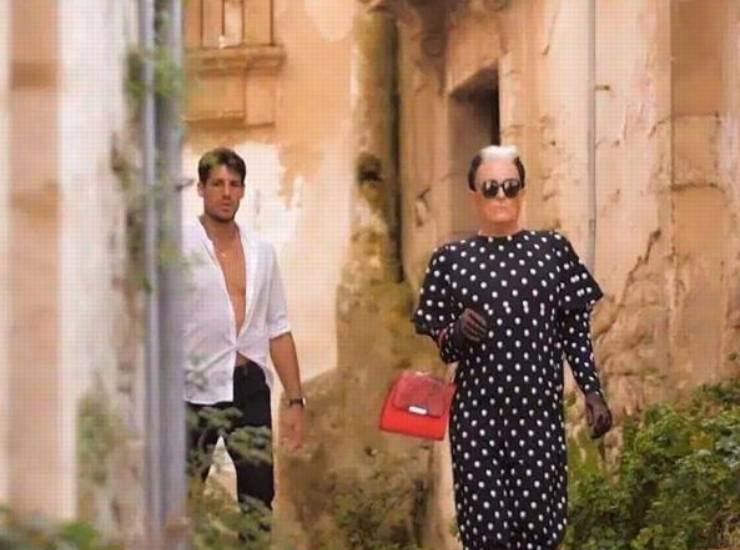 cristiano Malgioglio con il fidanzato turco