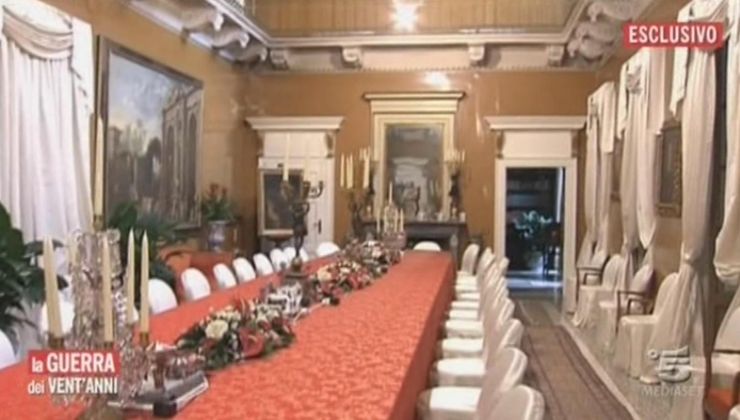 Villa di Arcore interno