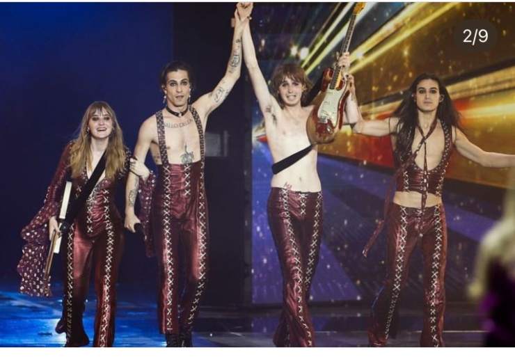 La rock band dei Maneskin