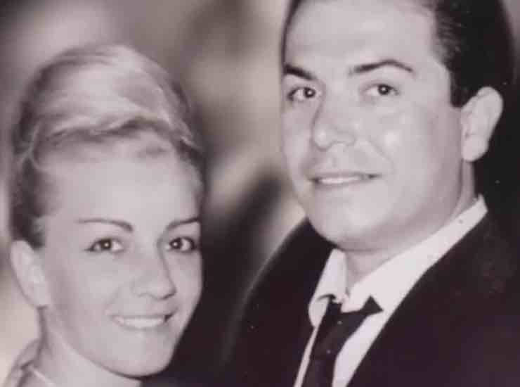Lino Banfi e la moglie Lucia da giovani