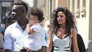 Mario Balotelli, Raffaella Fico e la loro piccola Pia