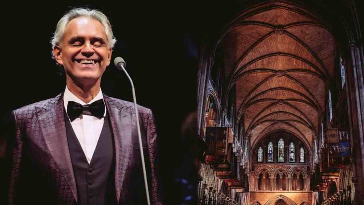 Andrea Bocelli in concerto a Dublino