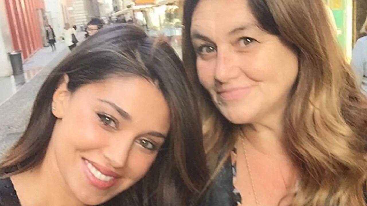 Belen Rodriguez e sua madre Veronica Cozzani