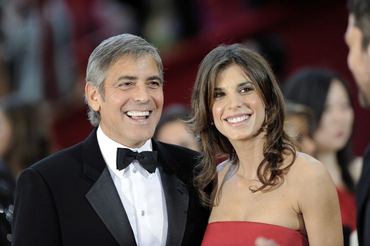 Elisabetta Canalis e George Clooney 