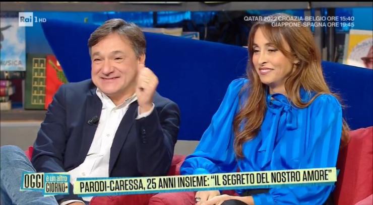 Fabio Caressa e Benedetta Parodi raccontano il loro amore