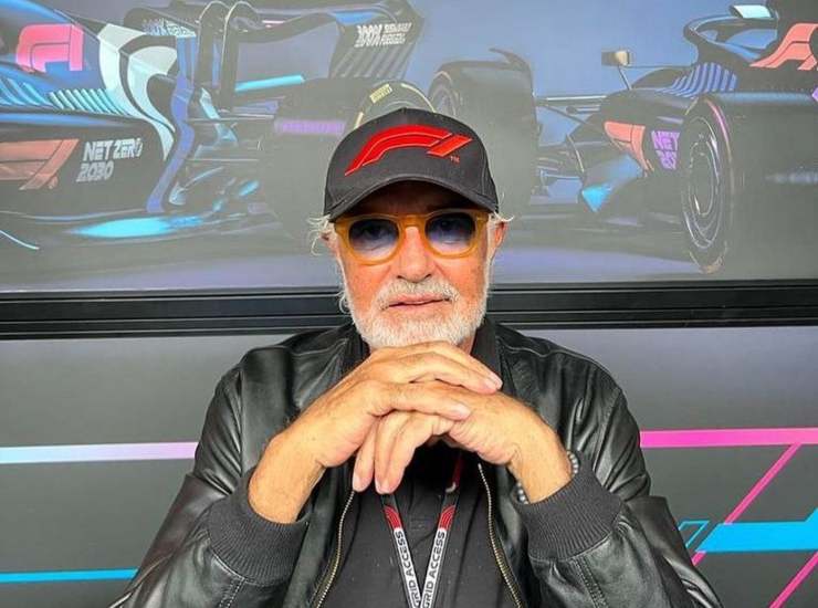 L'imprenditore Flavio Briatore all'evento Austrian Grand Prix