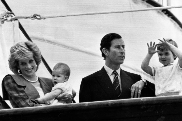 Lady Diana Carlo William Harry