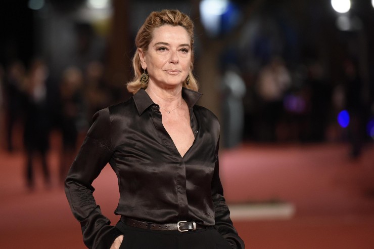Monica Guerritore red carpet
