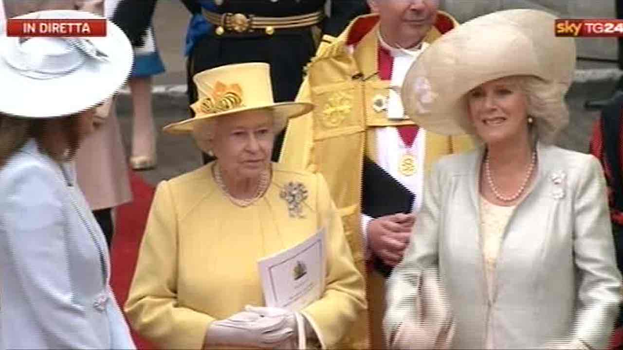 Camilla e la regina Elisabetta