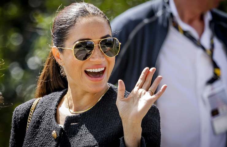 Meghan Markle occhiali scuri