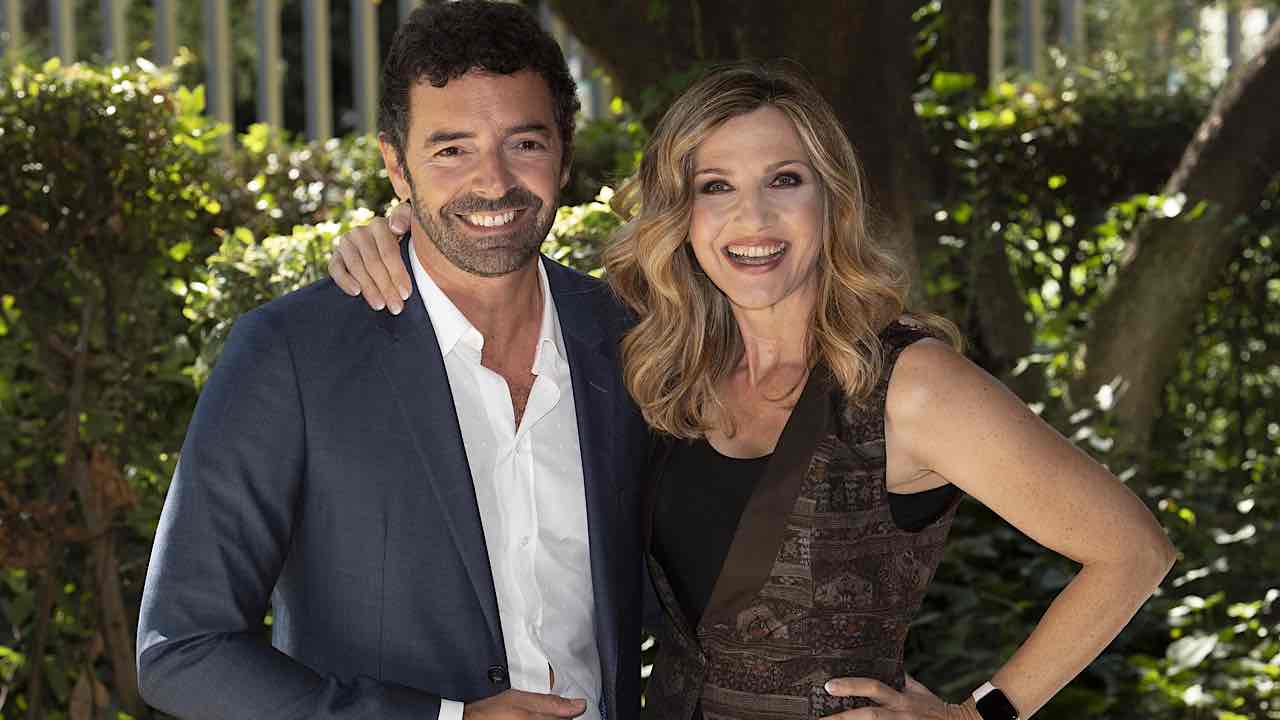 Alberto Matano e Lorella Cuccarini