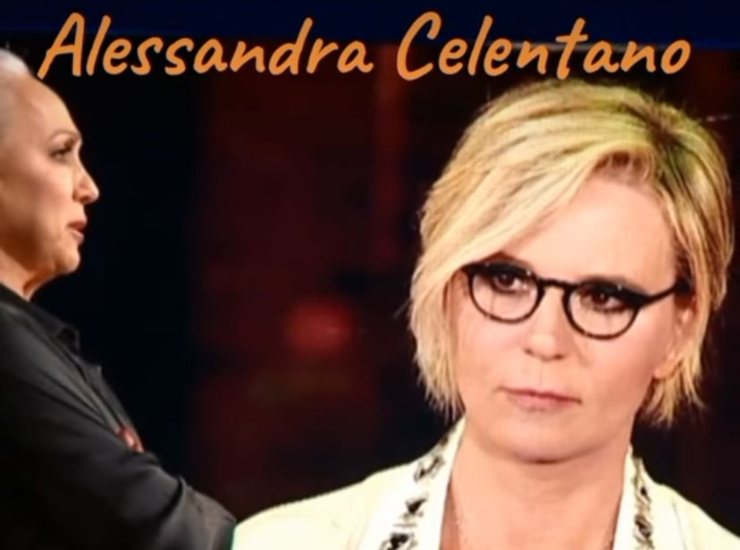 Alessandra Celentano e Maria De Filippi 