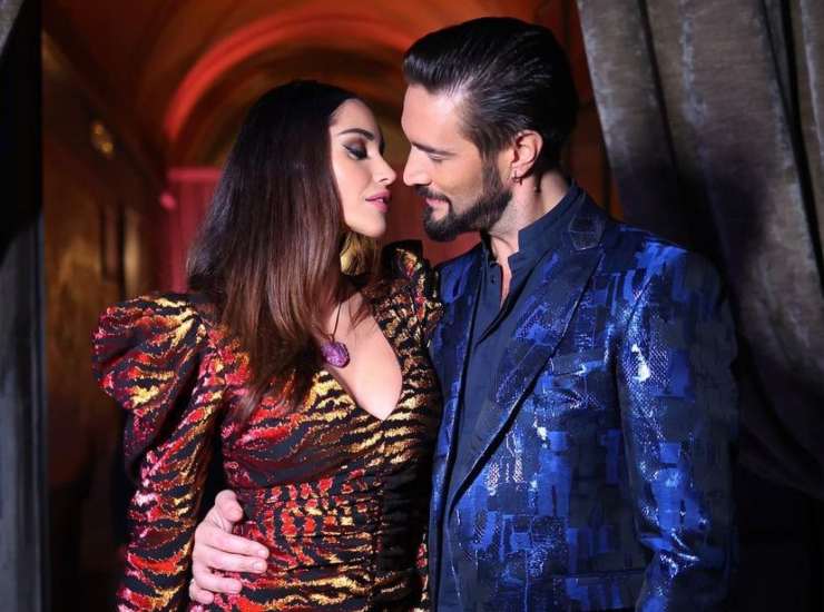Delia Duran e Alex Belli