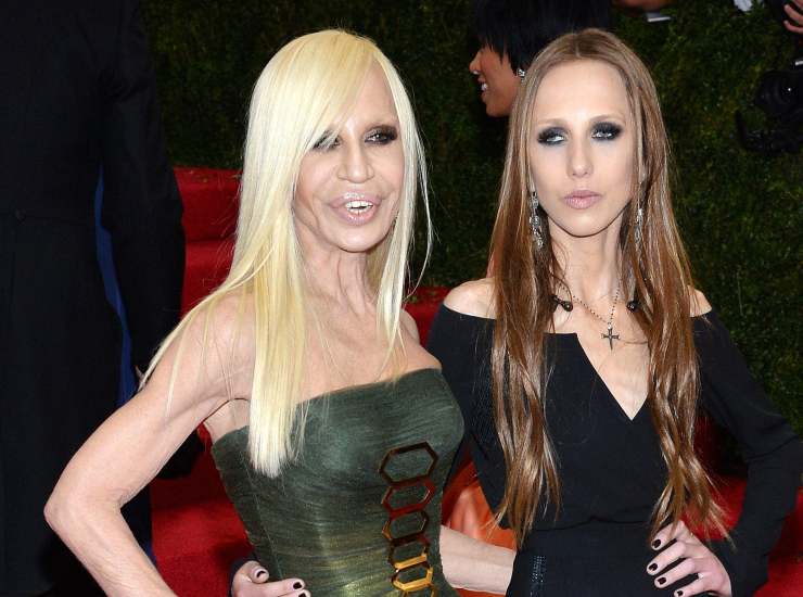 Donatella Versace Allegra Red Carpet