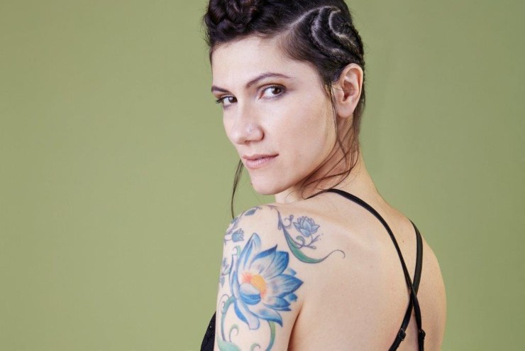 Elisa Toffoli tatuaggio