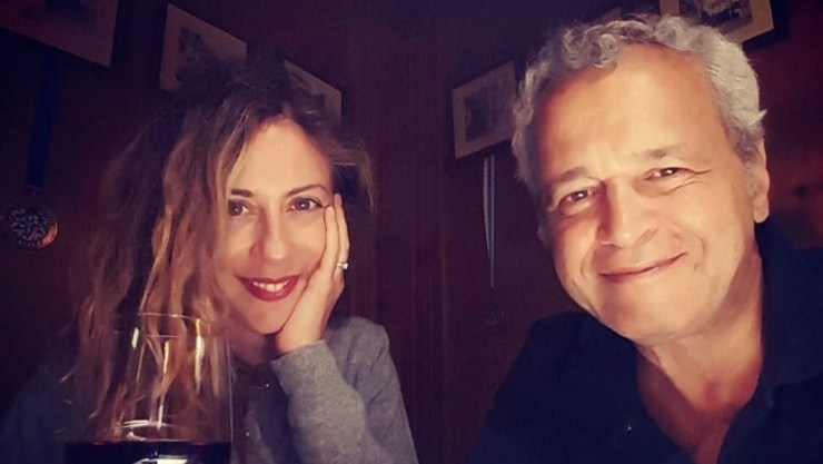 Enrico Mentana e Francesca Fagnani