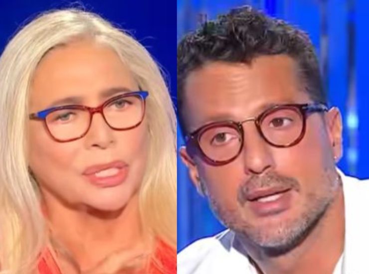 Mara Venier e Fabrizio Corona