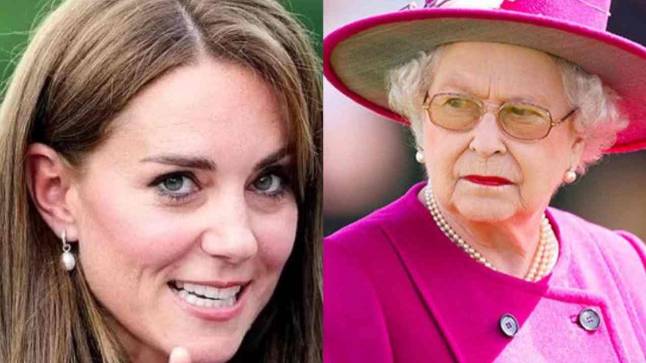 Kate Middleton e la Regina Elisabetta II