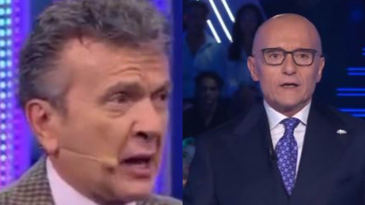 Pupo e Alfonso Signorini